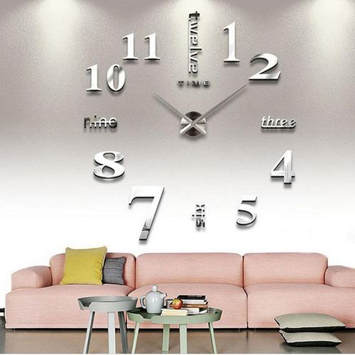 GALUIN 3D Mirror Number Digital Wall Clock Stickers Item | Buy GALUIN 3D Mirror Number Digital Wall Clock Stickers | SPOP Enterprise Global